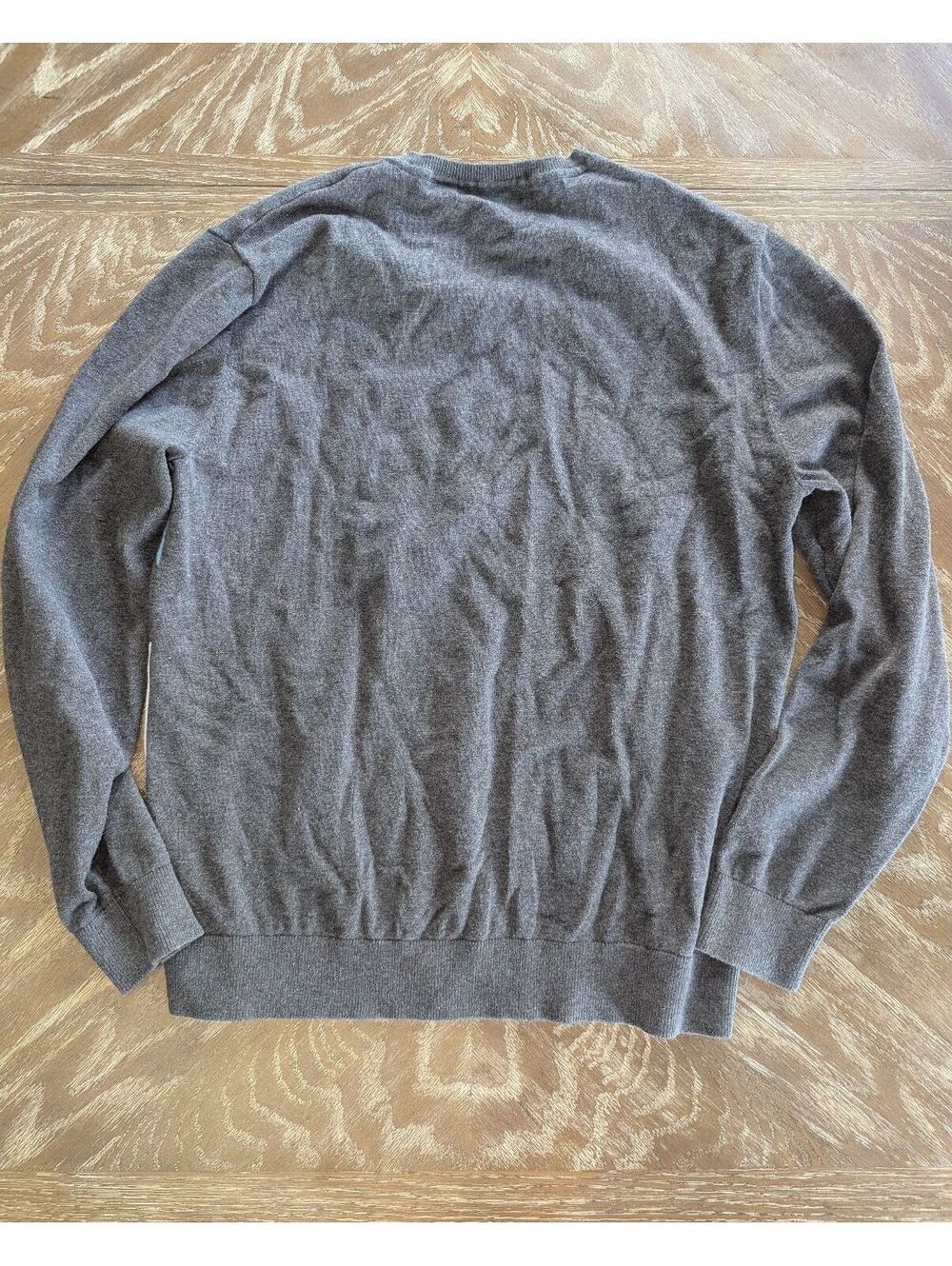 Claiborne Y2K V-neck argyle sweater - Picture 4 of 4